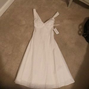 Calvin Klein white dress new with tags